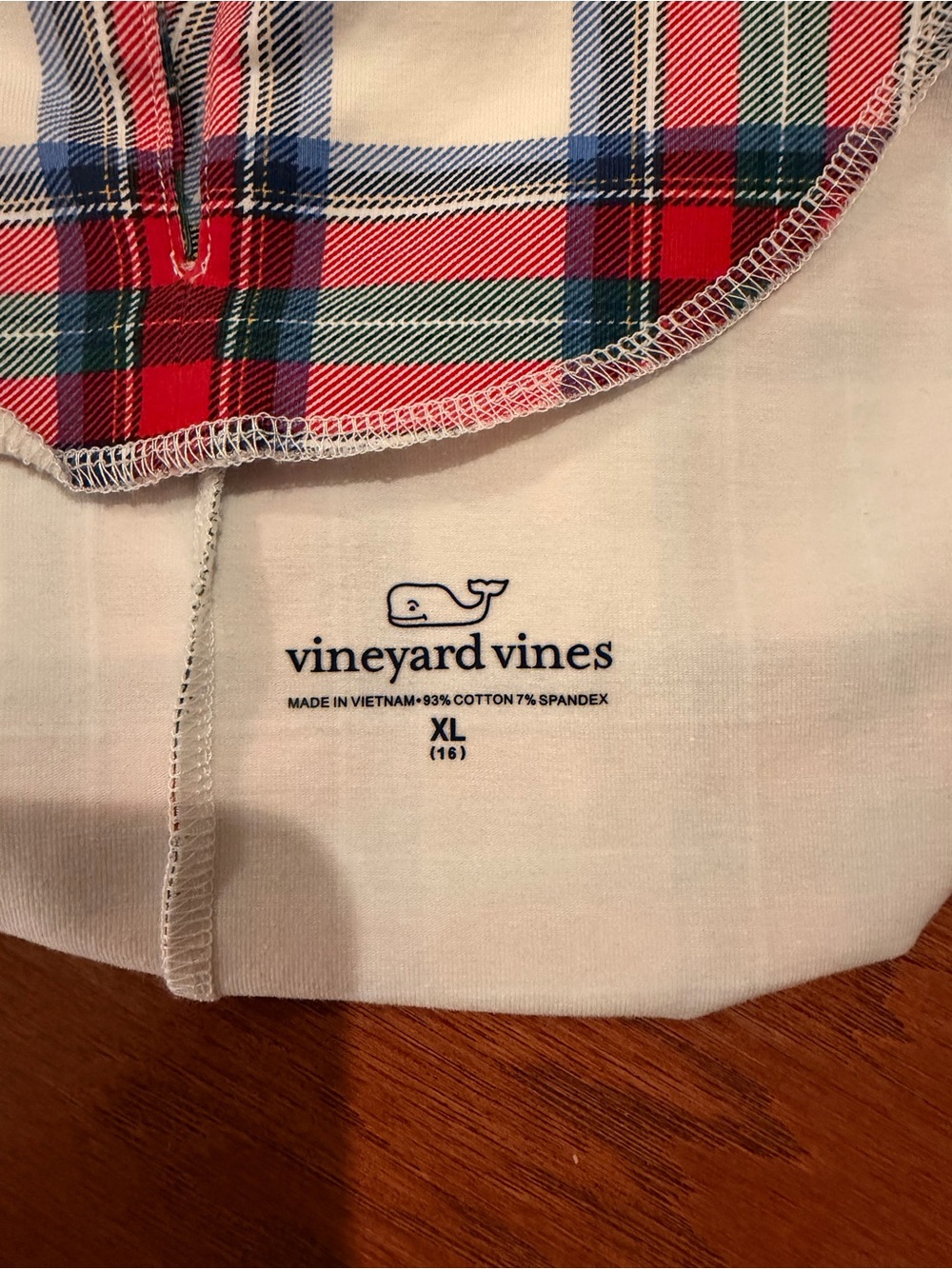 New Vineyard Vines Girls Plaid Dress (no tags) - Picture 3 of 3